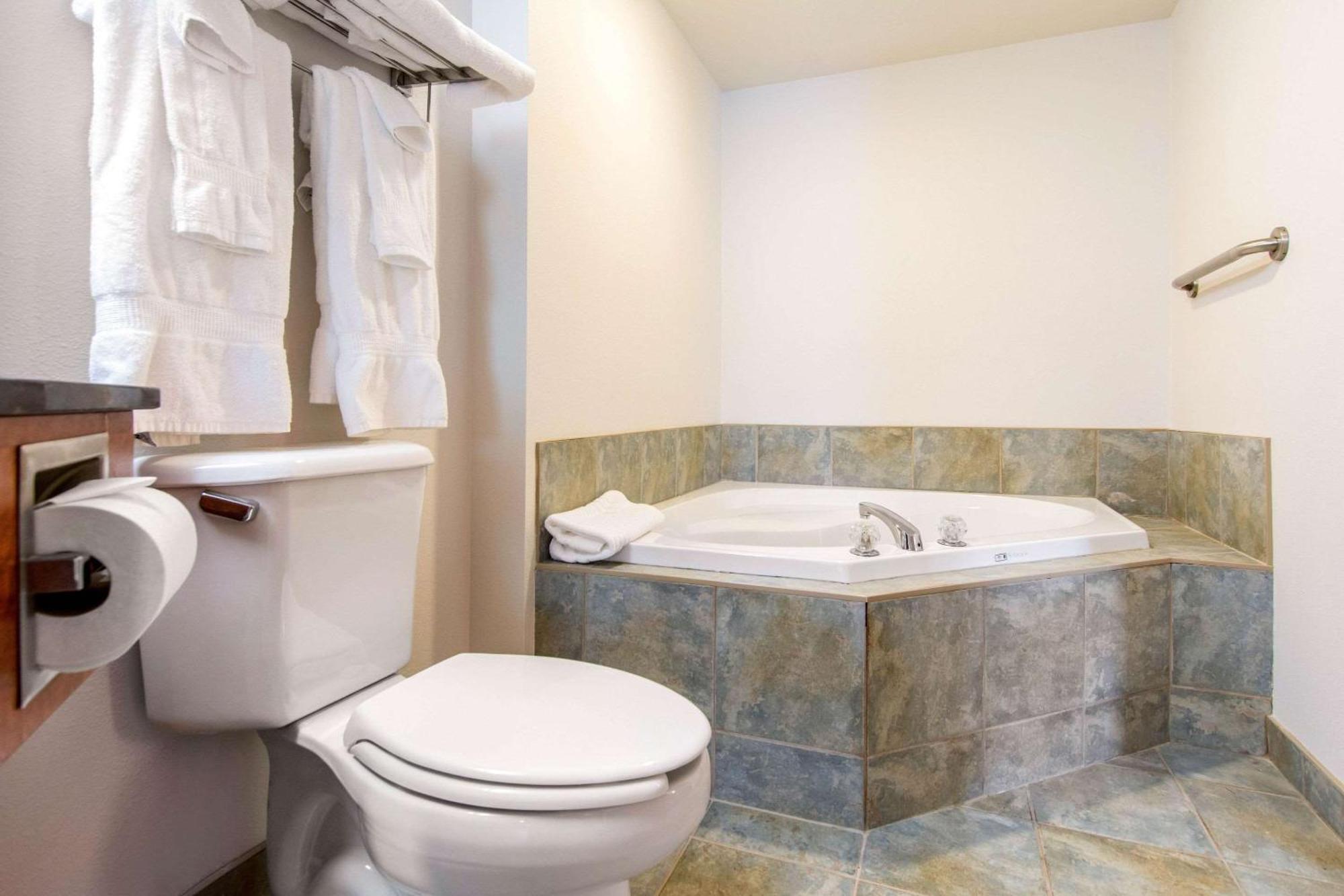 Suite Lit Queen-Size Affaires avec Jacuzzi et Canapé-Lit