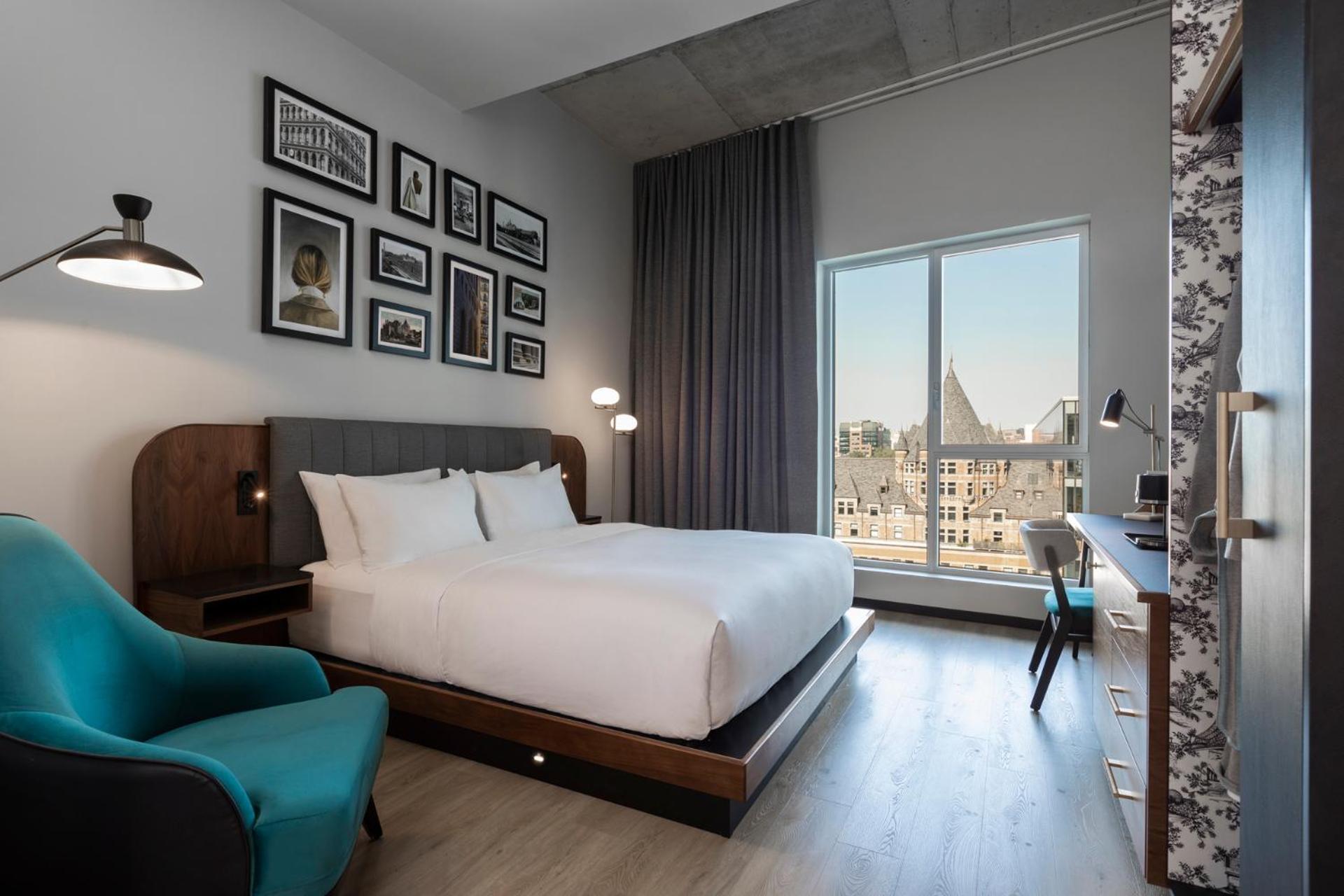 Chambre Lit King-Size - Vue sur Cour