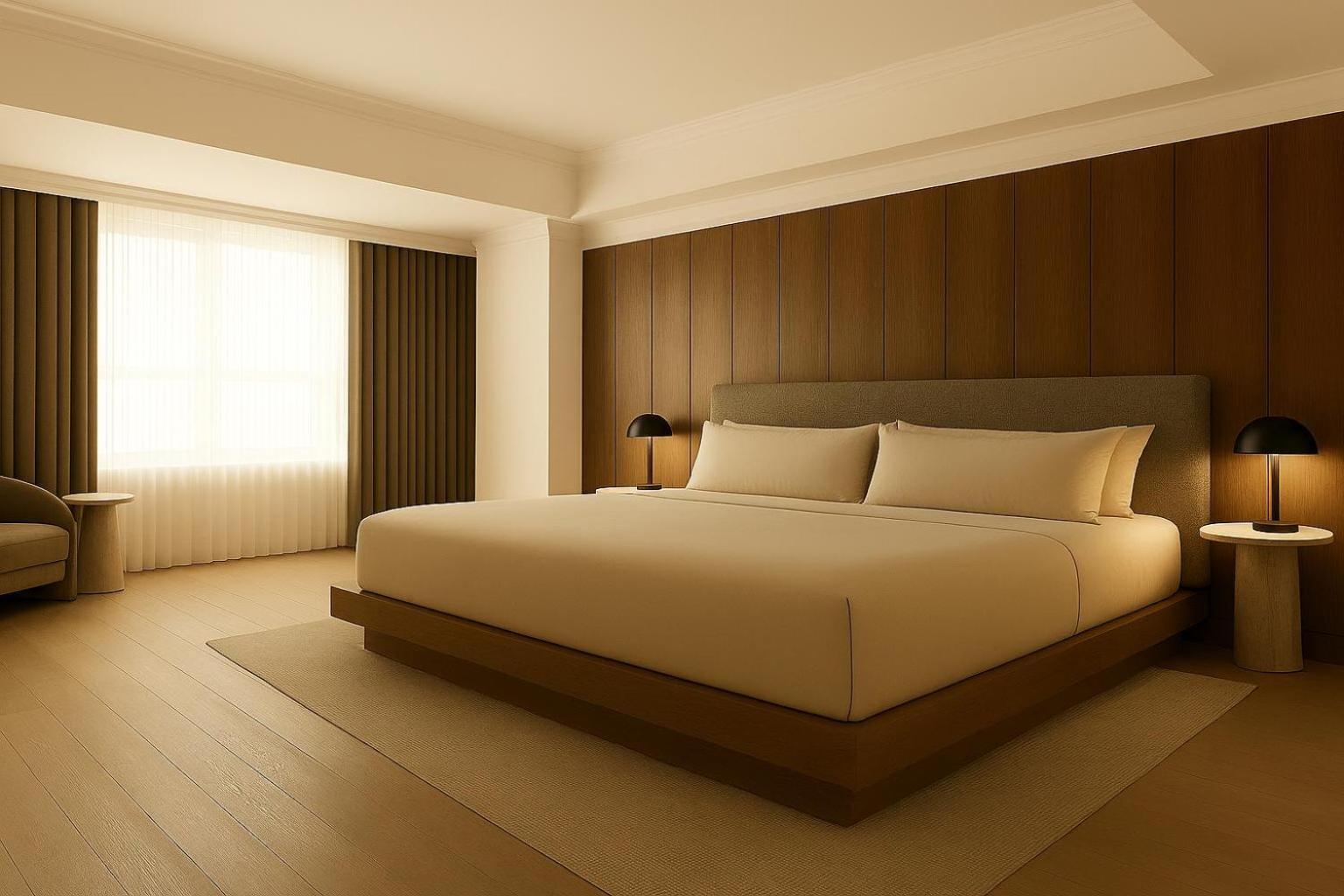 Kamer met Kingsize Bed