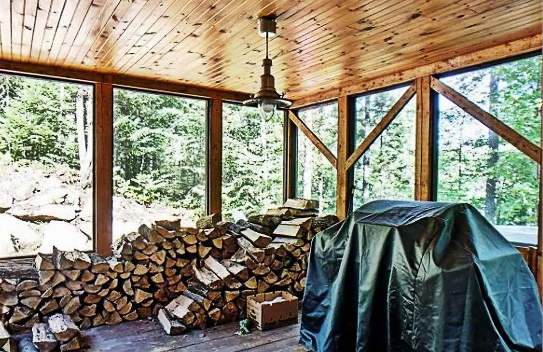 Givre Des Bois - Rustique & Spa & Riviere & Vue Montagne-1