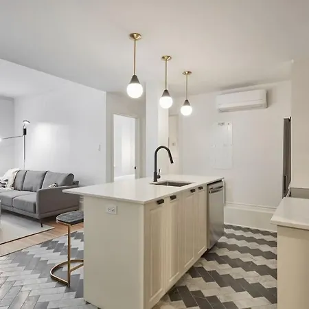 Spacious & Stylish 4Br In The Heart Of Montreal #5-2