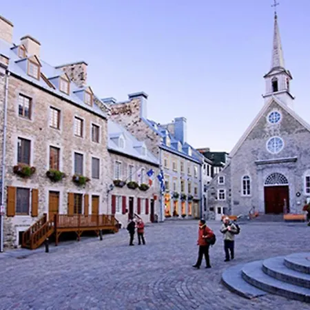 2 Bedrooms Apt Downtown Old Quebec Petit Champlain Private Balcony Parking-3