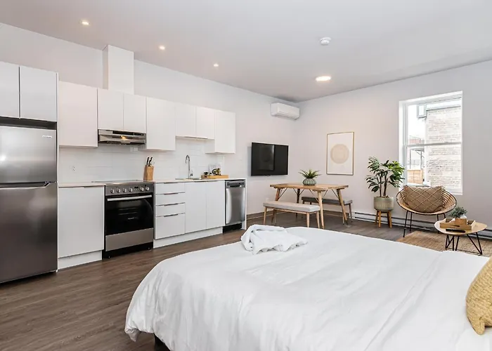 Brand New And Perfectly Located Flat In Le Plateau By Den Stays Montréal que aceita animais de estimação
