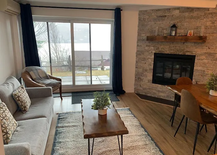 Suite front view on lake tremblant &mountain Mont-Tremblant