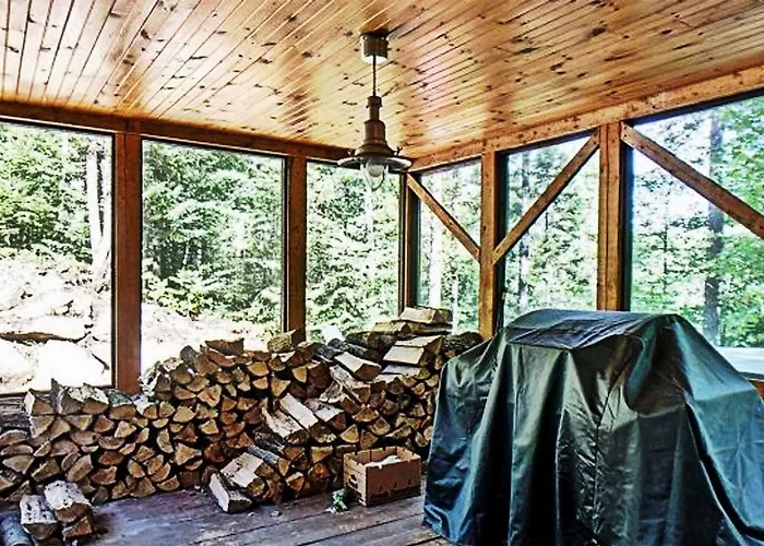Villa Chalet Rustique Le Givre Des Bois à Saint-Alexis-des-Monts