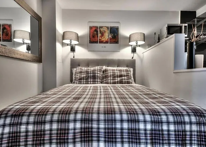 Pet friendly 100 Meters To Metro Beaudry - Full Apartments - 1 Minute Walk To The Famous St Catherine Street - Fast Wifi - Washer & Dryer On Site - Montcalm Units Montreal